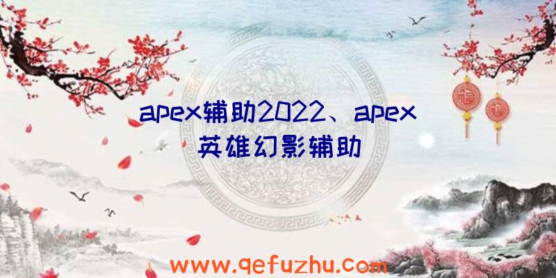 apex辅助2022、apex英雄幻影辅助