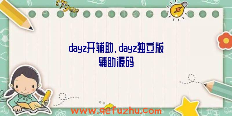 dayz开辅助、dayz独立版辅助源码