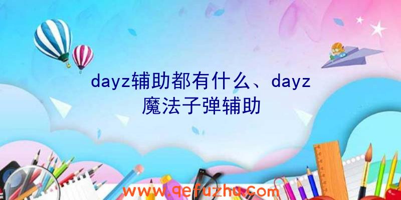 dayz辅助都有什么、dayz魔法子弹辅助