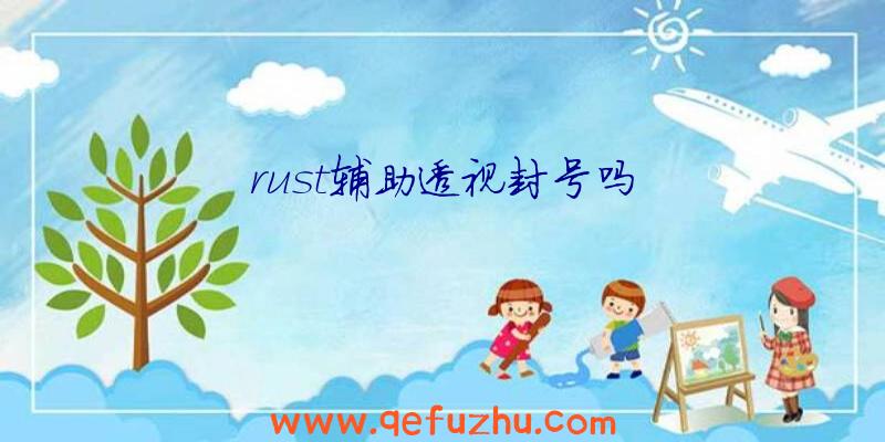 rust辅助透视封号吗