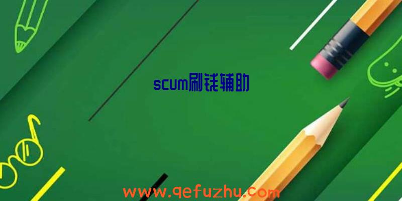 scum刷钱辅助