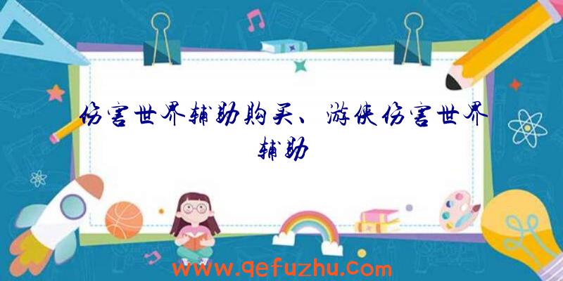 伤害世界辅助购买、游侠伤害世界辅助