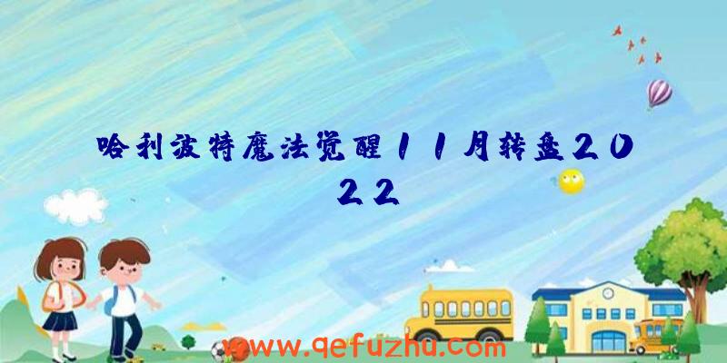 哈利波特魔法觉醒11月转盘2022