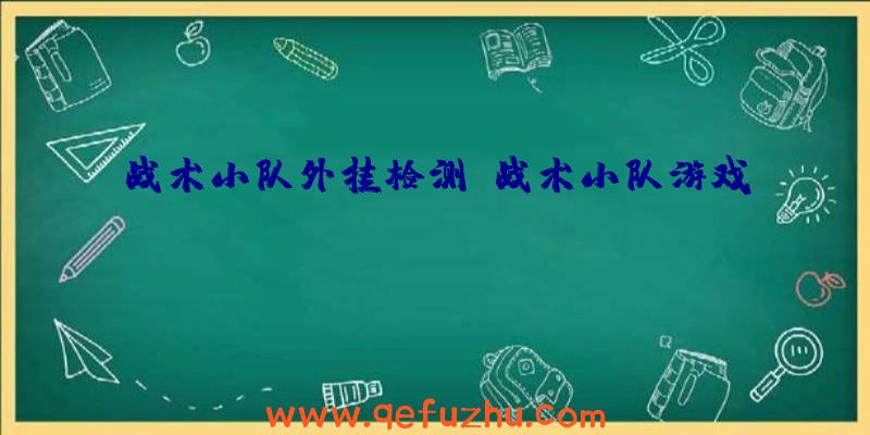 战术小队外挂检测、战术小队游戏