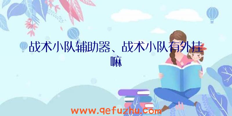 战术小队辅助器、战术小队有外挂嘛