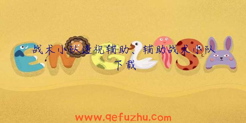战术小队透视辅助、辅助战术小队下载