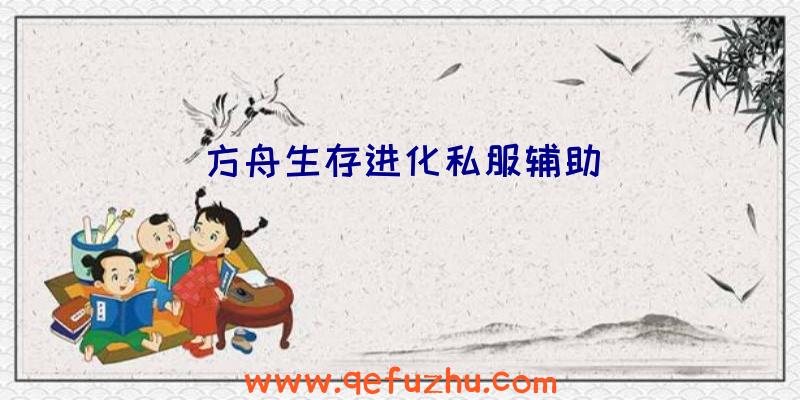 方舟生存进化私服辅助