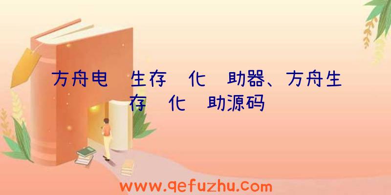 方舟电脑生存进化辅助器、方舟生存进化辅助源码