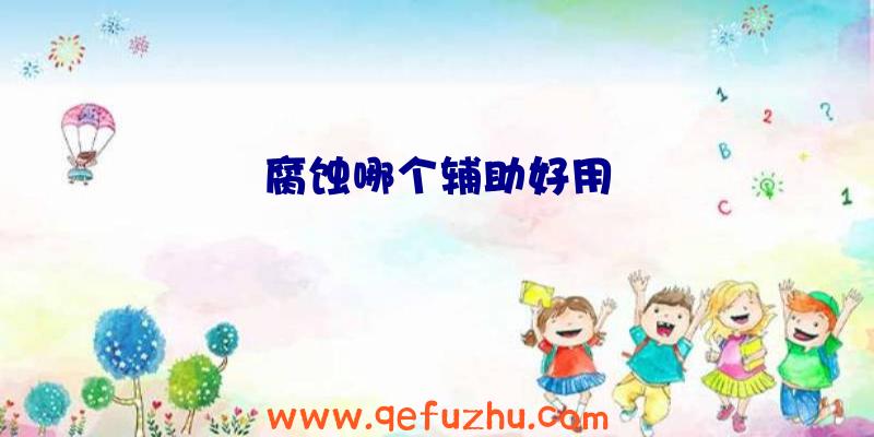 腐蚀哪个辅助好用