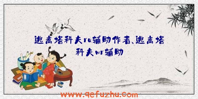 逃离塔科夫ru辅助作者、逃离塔科夫wr辅助