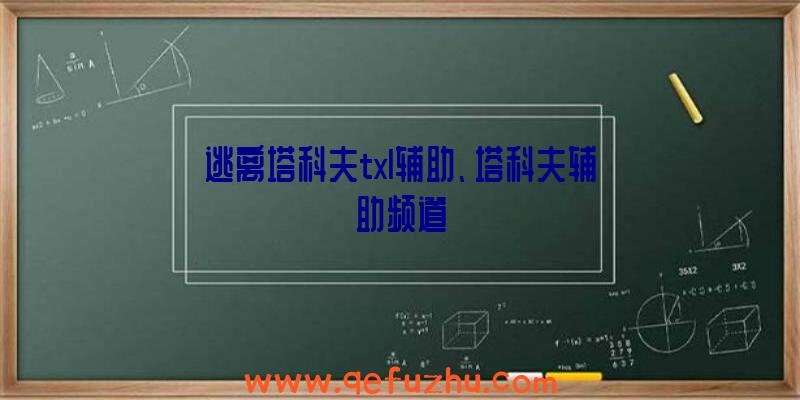 逃离塔科夫txl辅助、塔科夫辅助频道