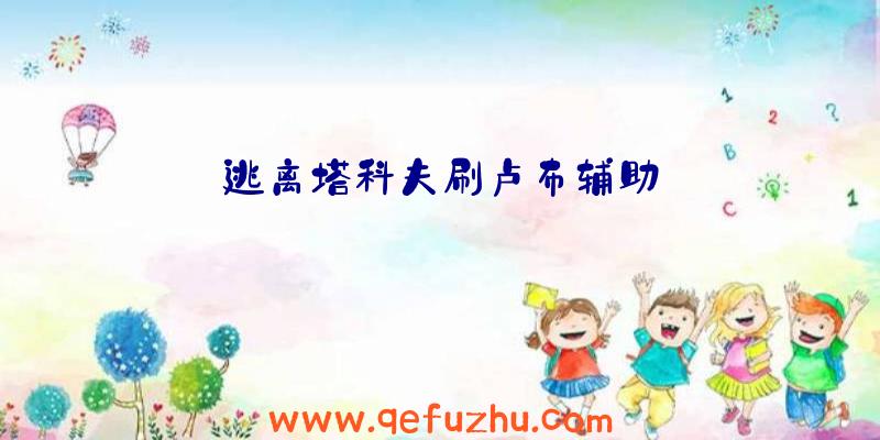 逃离塔科夫刷卢布辅助