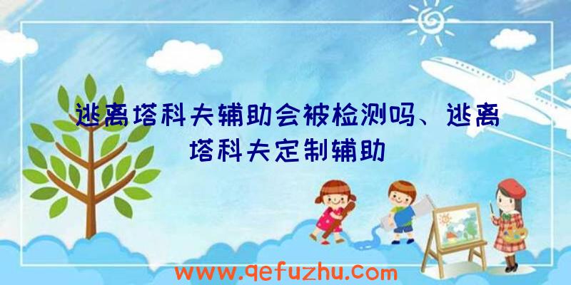 逃离塔科夫辅助会被检测吗、逃离塔科夫定制辅助