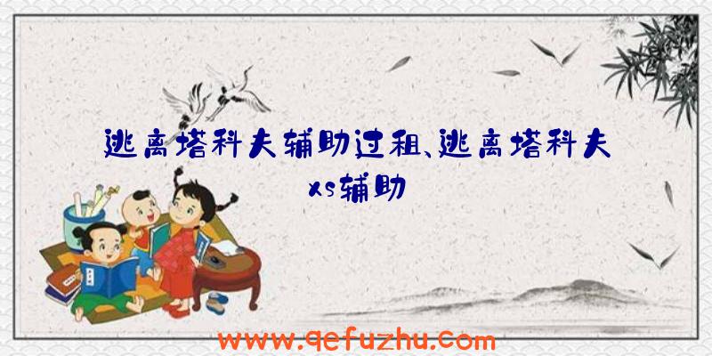 逃离塔科夫辅助过租、逃离塔科夫xs辅助