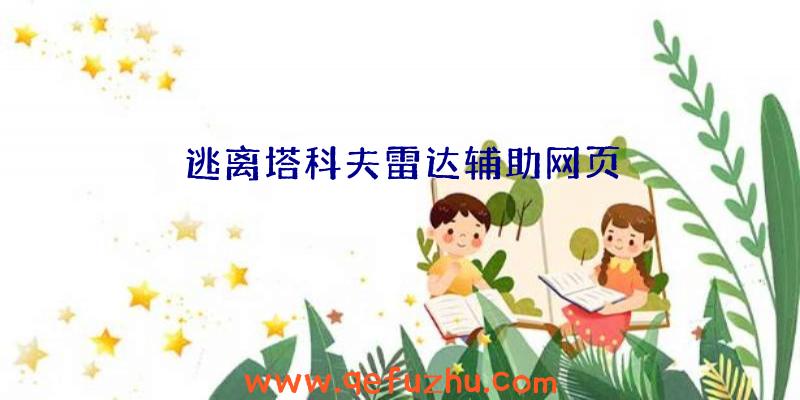 逃离塔科夫雷达辅助网页
