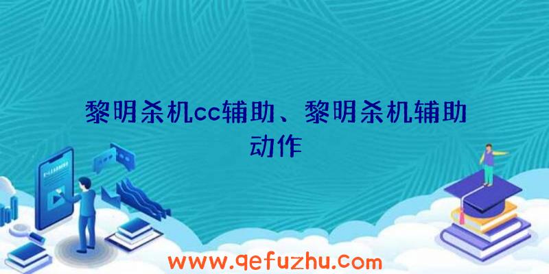 黎明杀机cc辅助、黎明杀机辅助动作