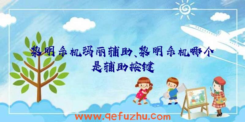 黎明杀机玛丽辅助、黎明杀机哪个是辅助按键