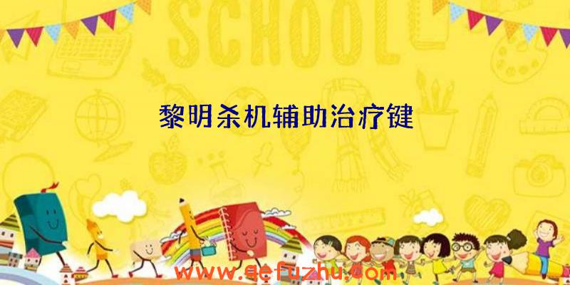 黎明杀机辅助治疗键