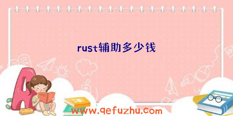 rust辅助多少钱