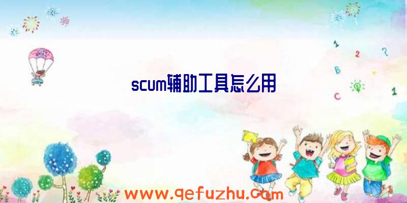 scum辅助工具怎么用