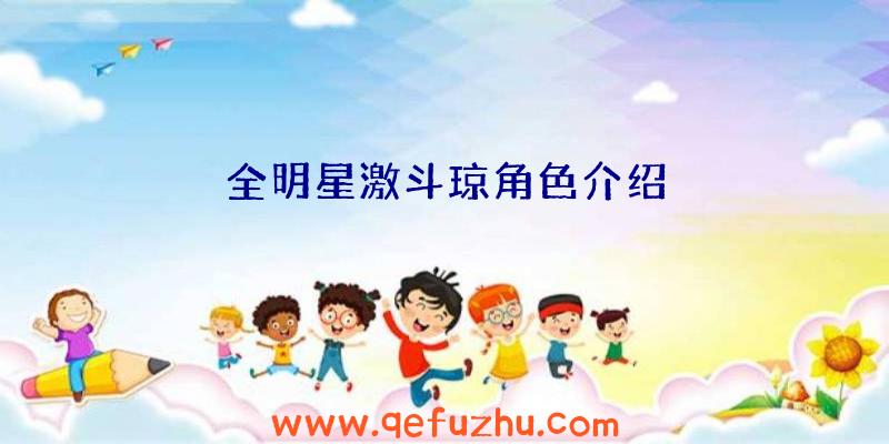 全明星激斗琼角色介绍