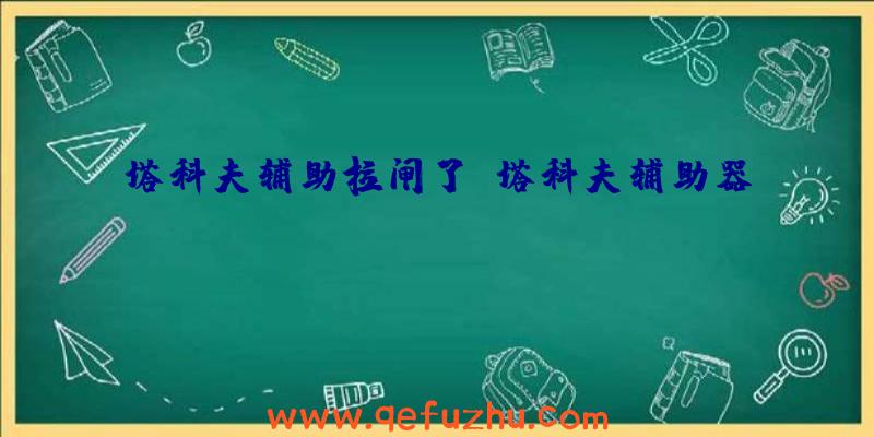 塔科夫辅助拉闸了、塔科夫辅助器