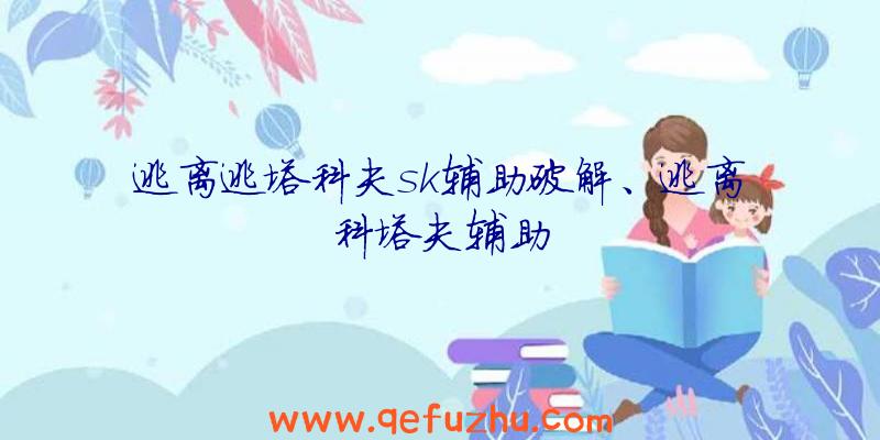 逃离逃塔科夫sk辅助破解、逃离科塔夫辅助