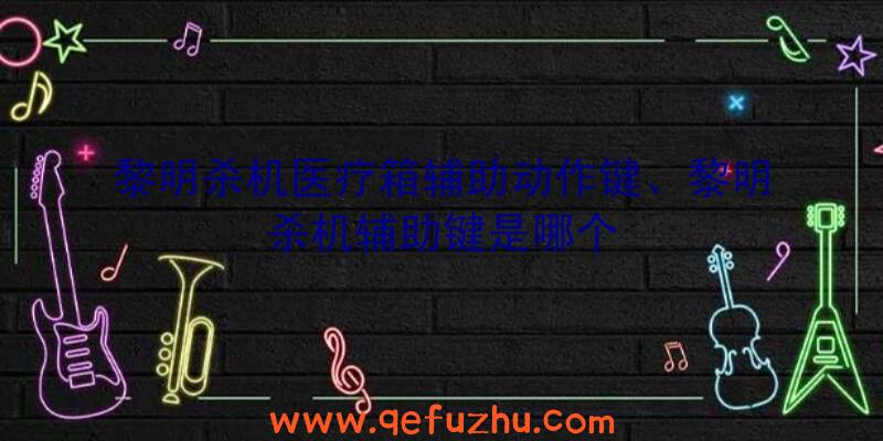 黎明杀机医疗箱辅助动作键、黎明杀机辅助键是哪个